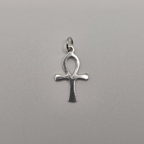 COLGANTE CRUZ ANKH PLATA DE LEY 22 X 13MM