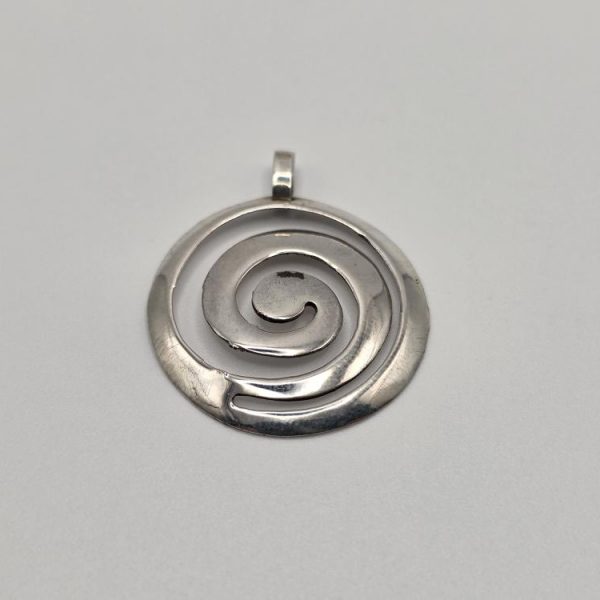 Colgante Espiral Plata de Ley 925