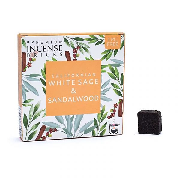 INCIENSO BRICKS SALVIA Y SANDALO