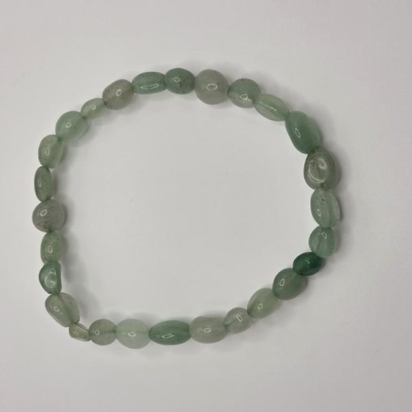 PULSERA AVENTURINA PIEDRAS IRREGULARES