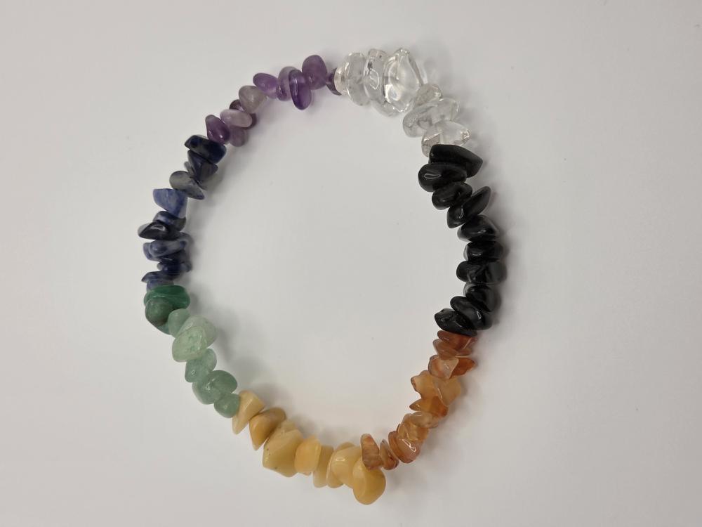 PULSERA CHIP 7 CHACRAS