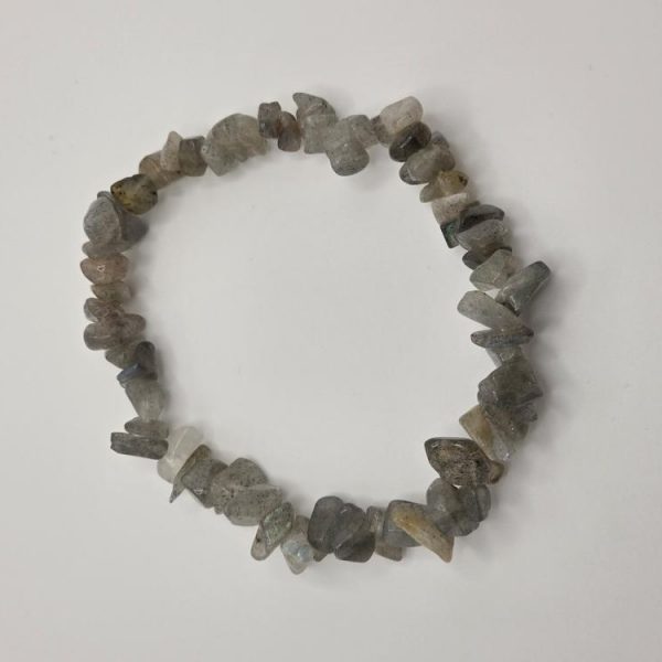 PULSERA CHIP LABRADORITA
