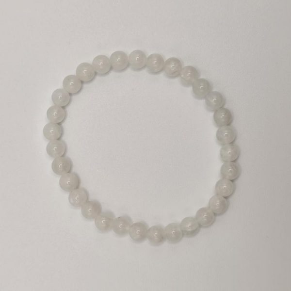 PULSERA PIEDRA LUNA BOLA 6MM