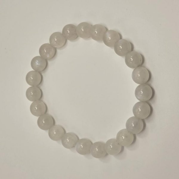 PULSERA PIEDRA LUNA BOLA 8MM