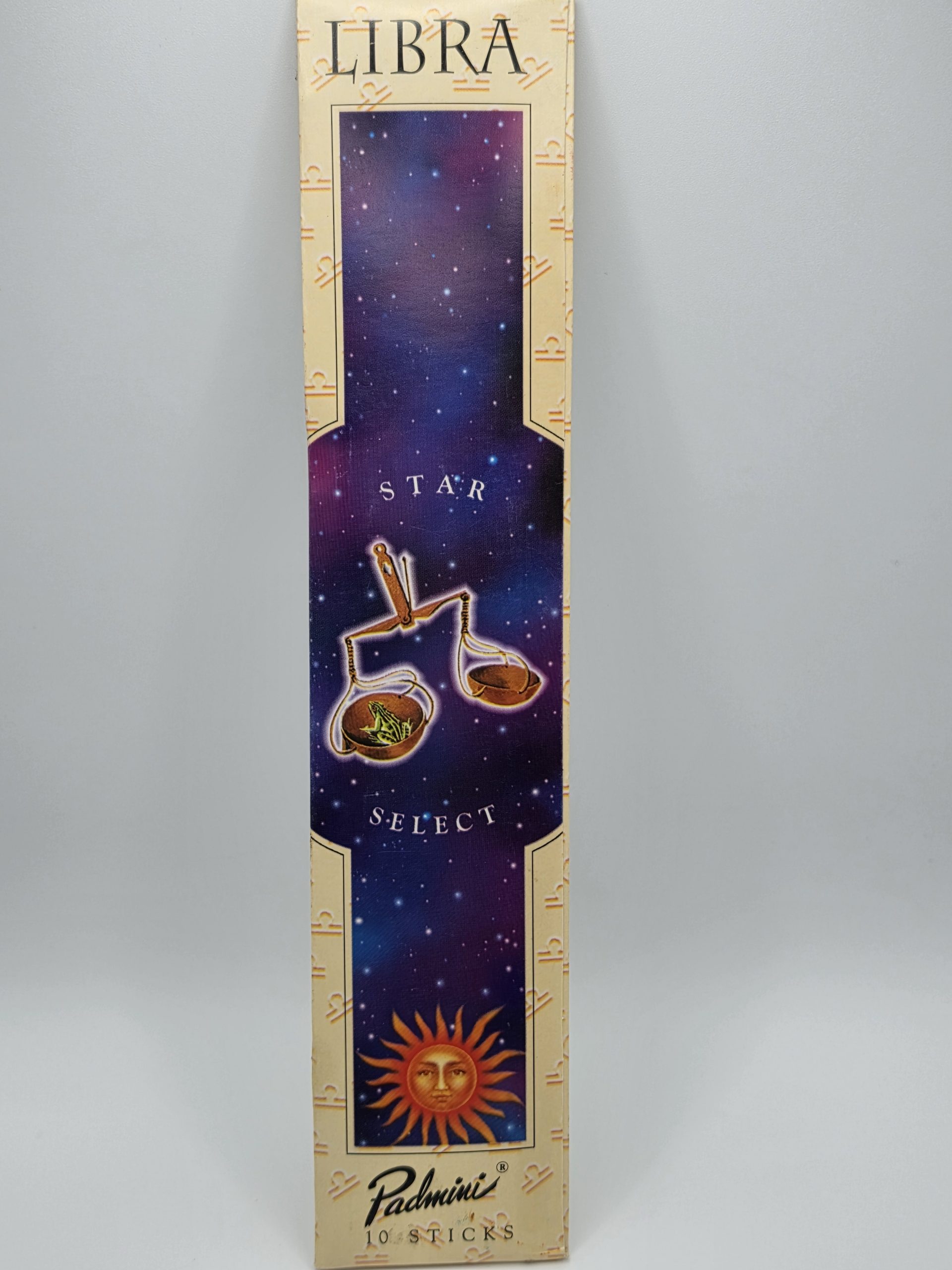 incienso libra padmini star 10 varillas