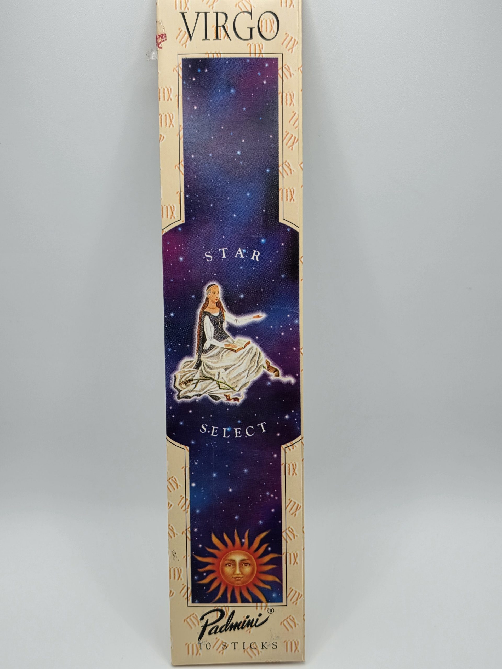 incienso virgo padmini star 10 varillas