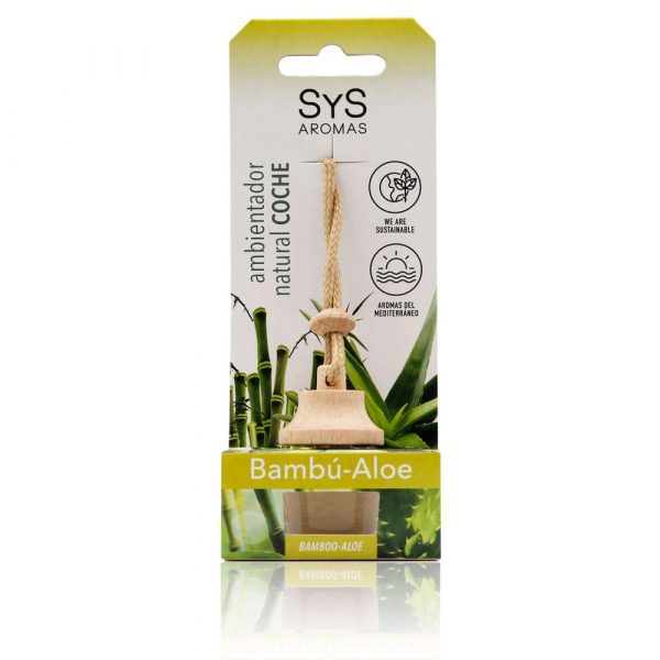 Ambientador Coche Aloe Vera-Bambú 7ml