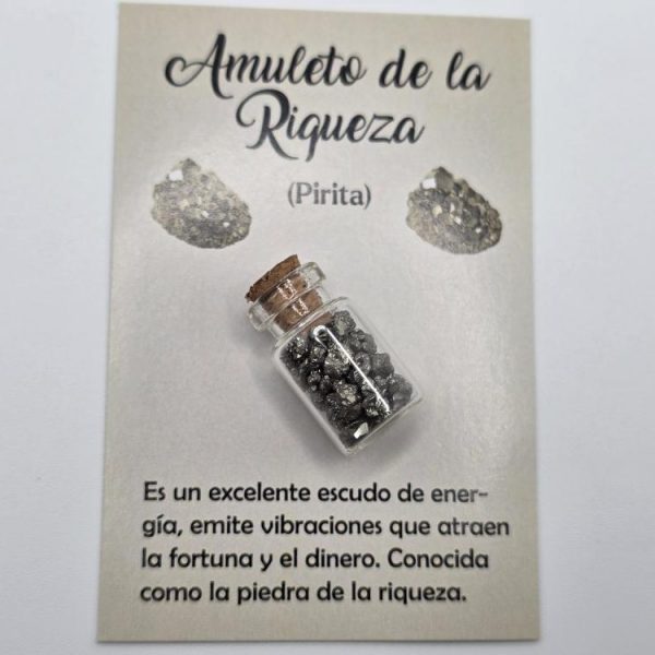 Amuleto Riqueza Pirita