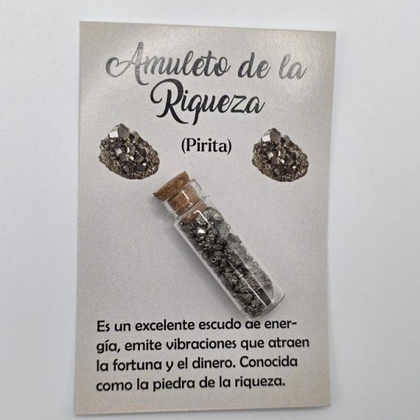 Amuleto Riqueza Pirita