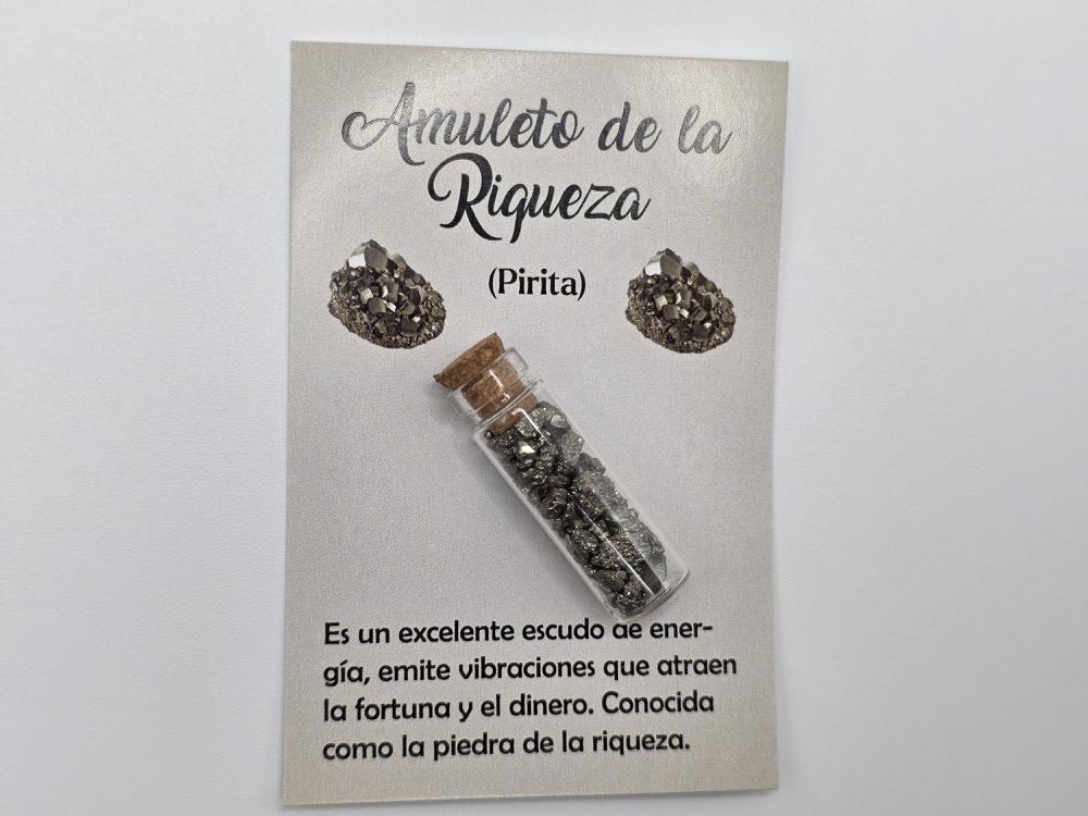 Amuleto Riqueza Pirita