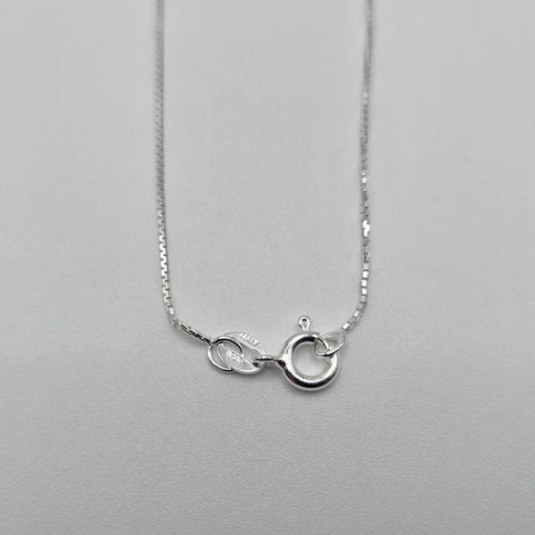 CADENA PLATA DE LEY 45CM REF 39072