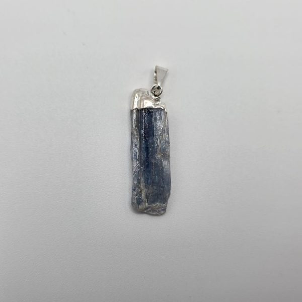 COLGANTE CIANITA AZUL EN BRUTO ELECTROLÍTICO