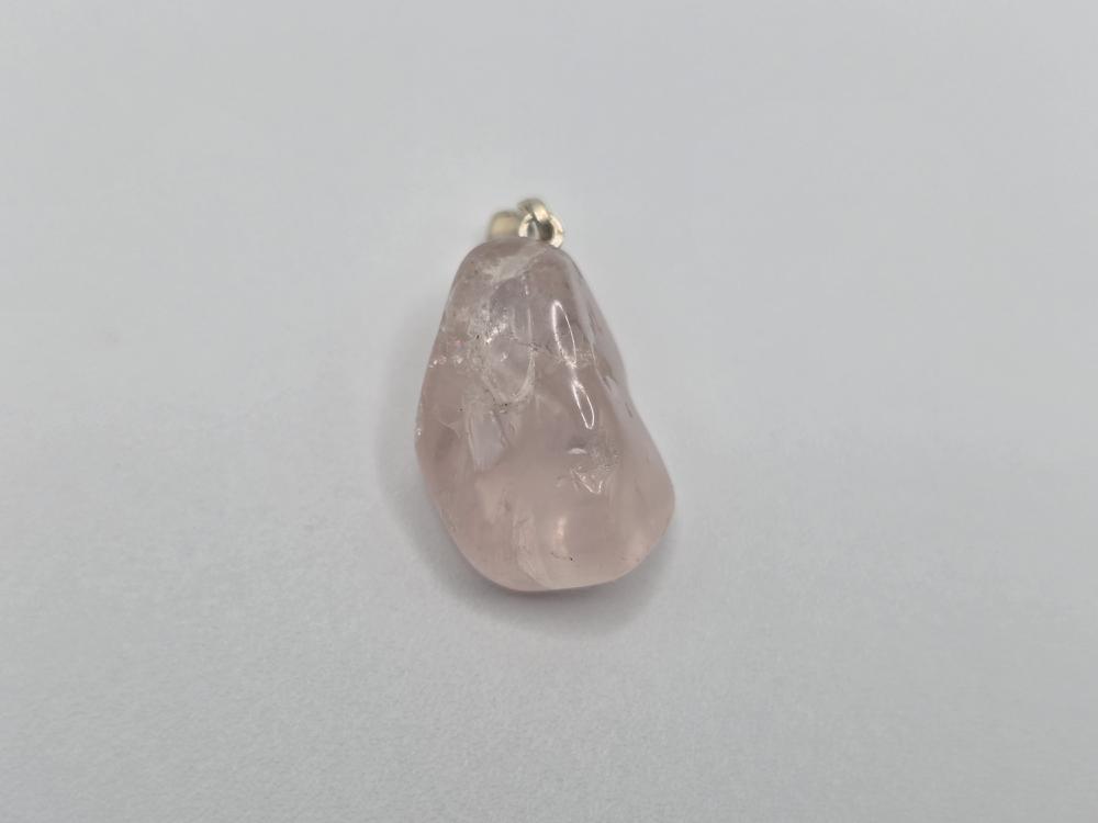 Colgante Cuarzo Rosa Rodado