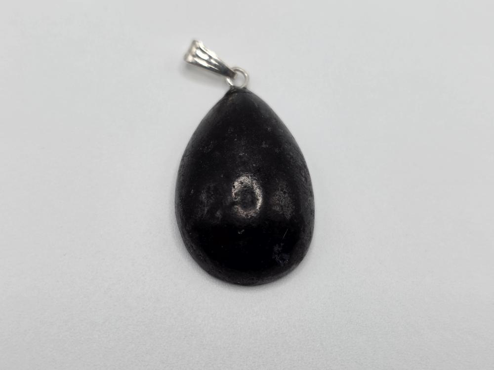 Colgante Turmalina Negra Forma de Gota