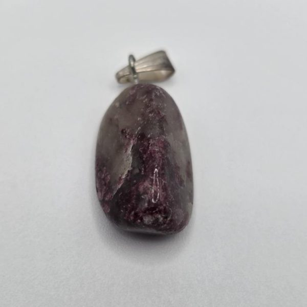 Colgante Turmalina Rosa Rodado Pequeño