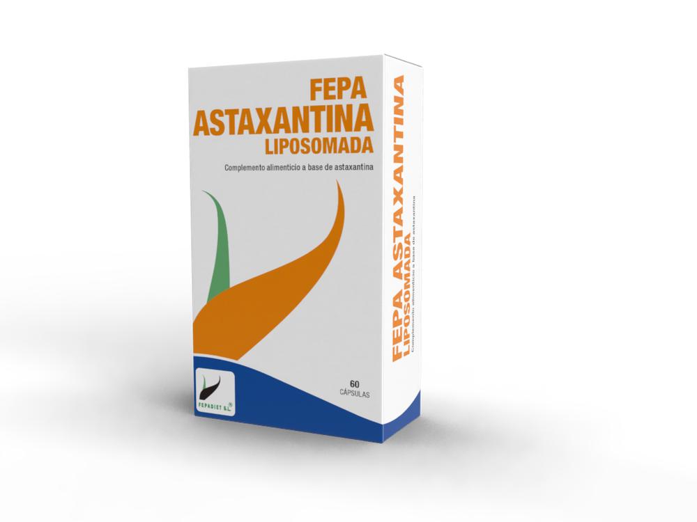 FEPA ASTAXANTINA LIPOSOMADA 60 CÁPSULAS 4MG