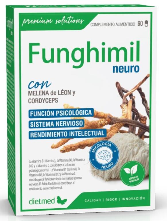 Funghimil Neuro 60 Cápsulas