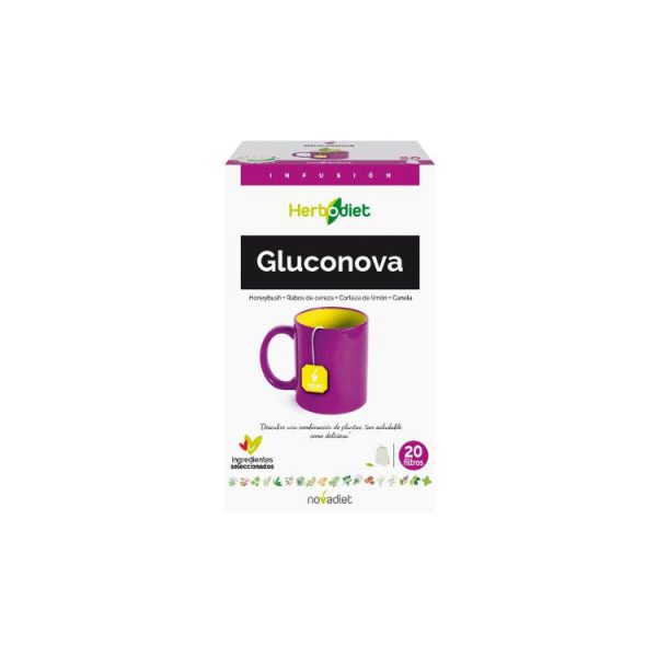 GLUCONOVA 20 BOLSITAS DE INFUSIÓN