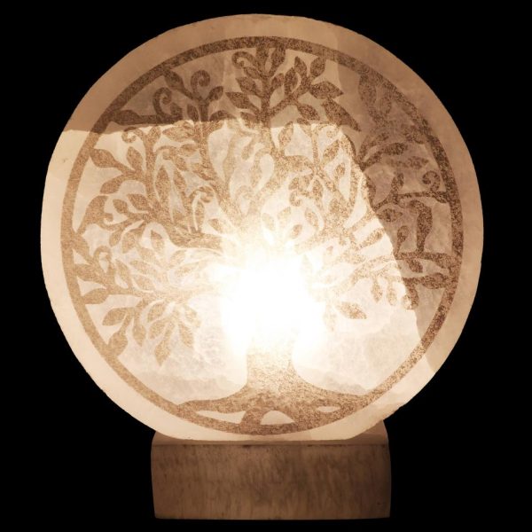 Home LÁMPARA SELENITA ÁRBOL DE LA VIDA