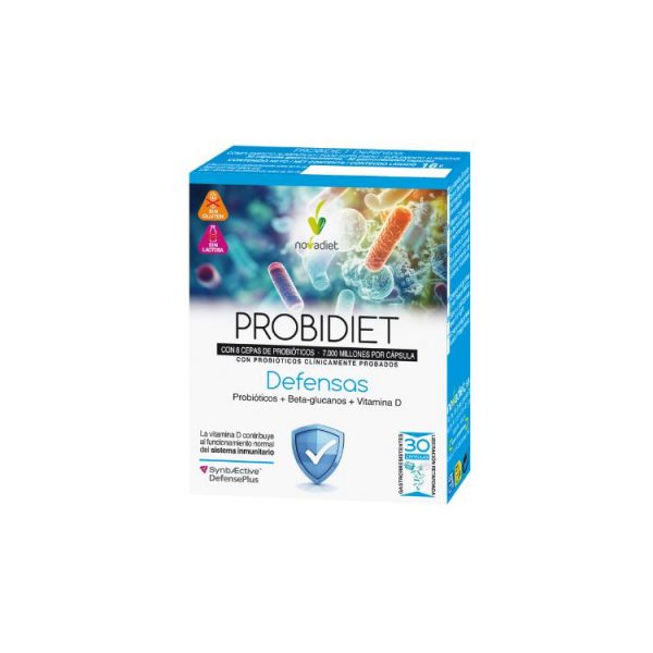 PROBIÓTICOS DEFENSAS PROBIDIET 30 CÁPSULAS