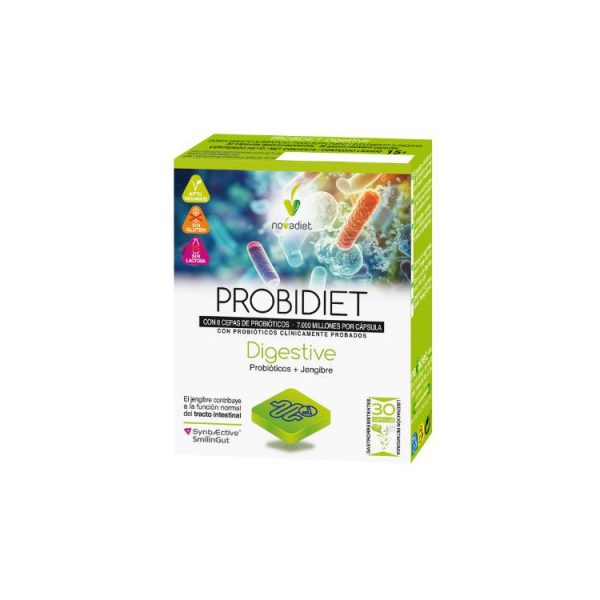 PROBIÓTICOS DIGESTIVE PROBIDIET 30 CÁPSULAS