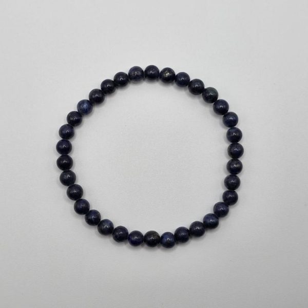 PULSERA LAPISLÁZULI BOLA 6MM XL