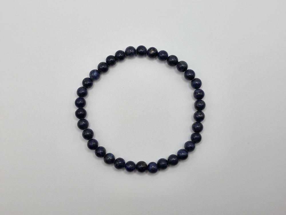 PULSERA LAPISLÁZULI BOLA 6MM XL