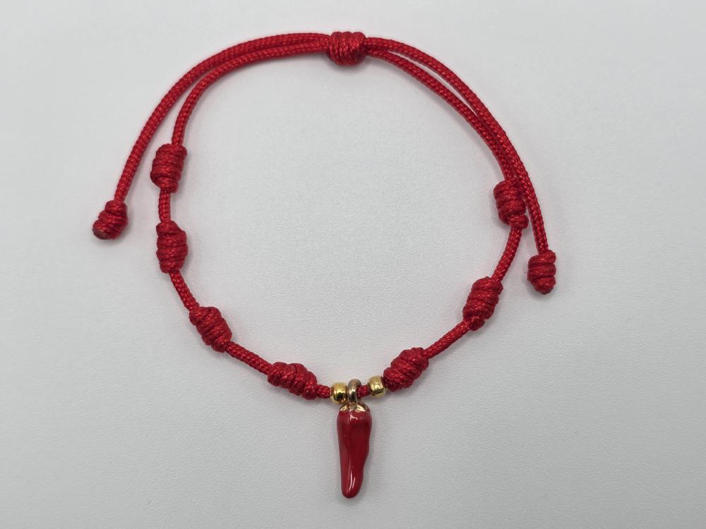 Pulsera 7 Nudos con Chili