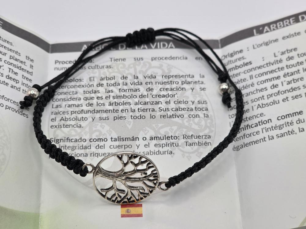 Pulsera Árbol de la Vida Plata de Ley