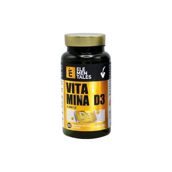 VITAMINA D3 4000UI 60 PERLAS ELEMENTALES