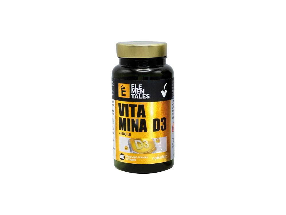 VITAMINA D3 4000UI 60 PERLAS ELEMENTALES