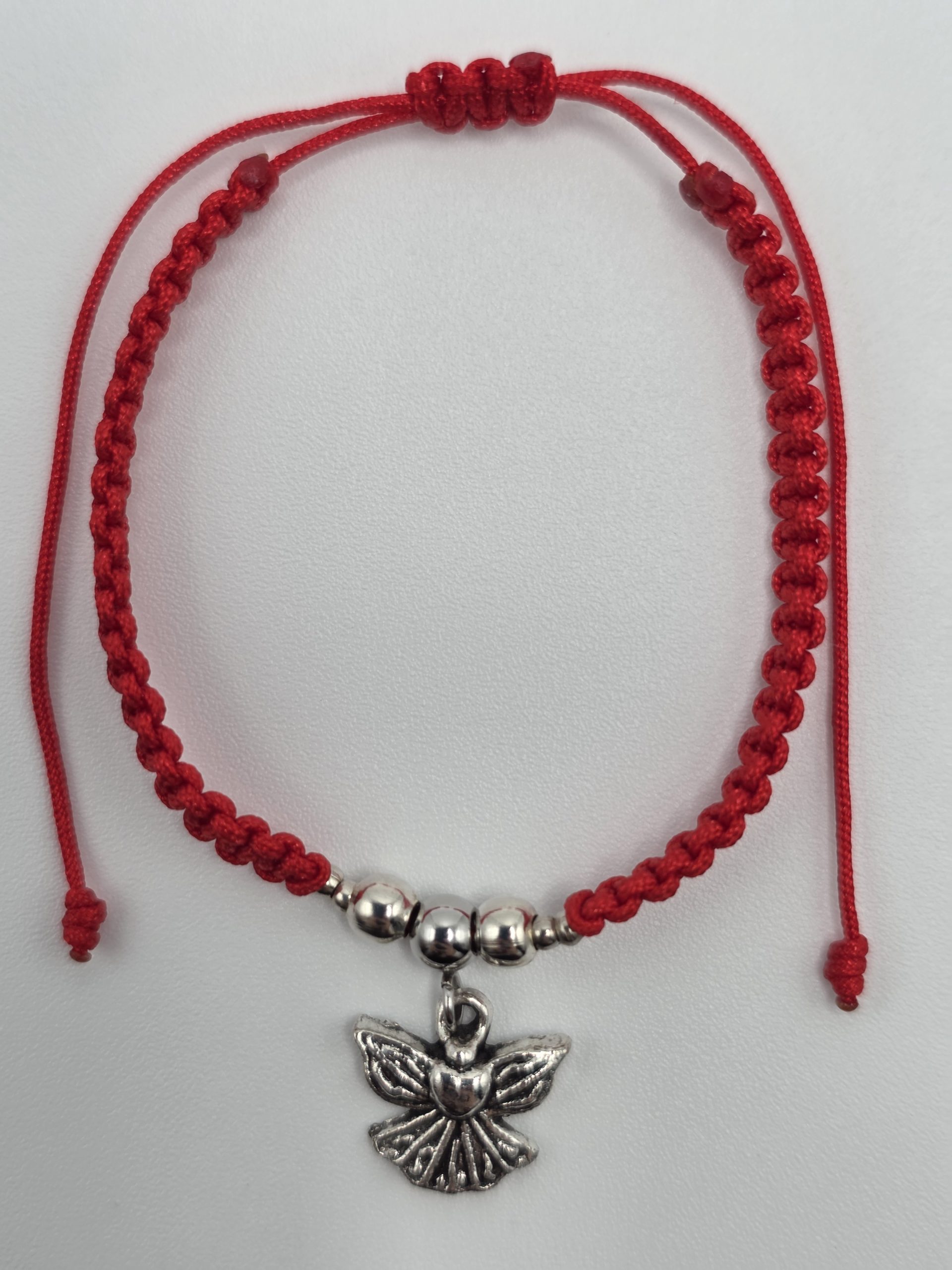 pulsera dije Ángel de la guarda corazón