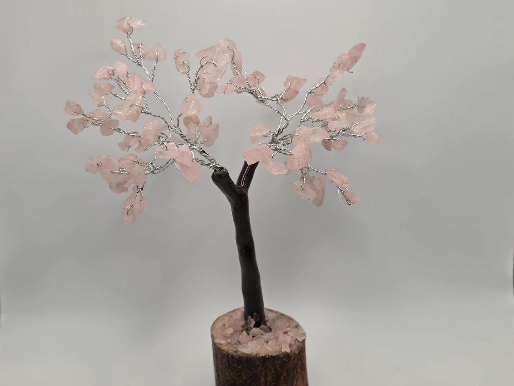 Árbol Cuarzo Rosa 100 Chips Aprox