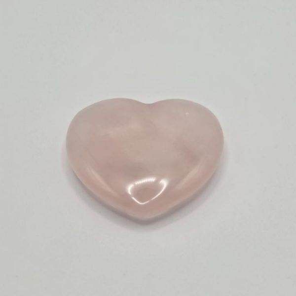 Cuarzo Rosa Forma Corazón