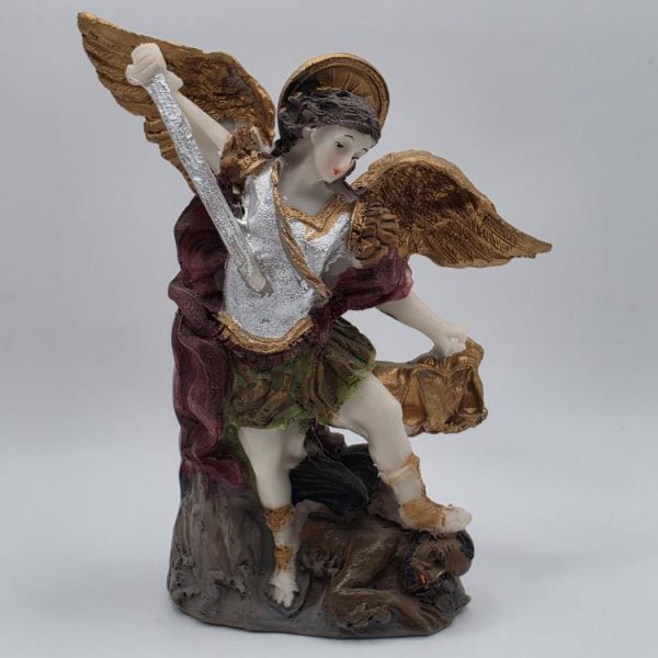 Figura Arcángel San Miguel 12 Cms Aprox