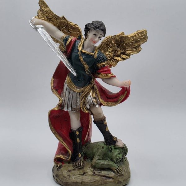 Figura Arcángel San Miguel 13 5 Cms Aprox