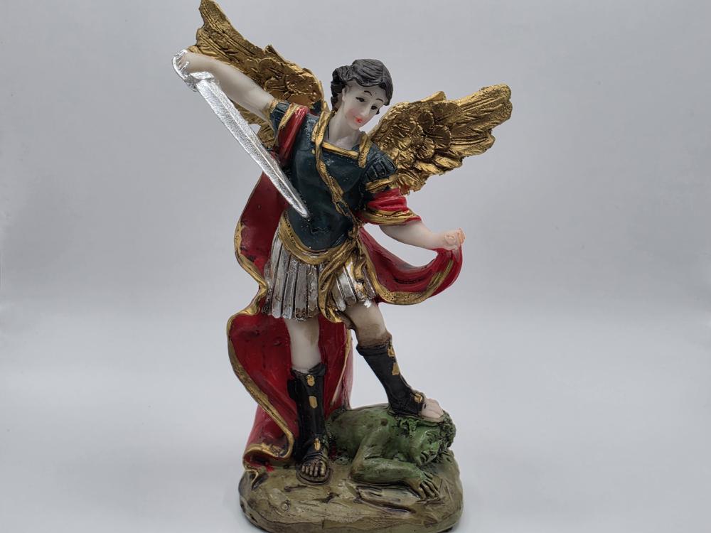 Figura Arcángel San Miguel 13 5 Cms Aprox