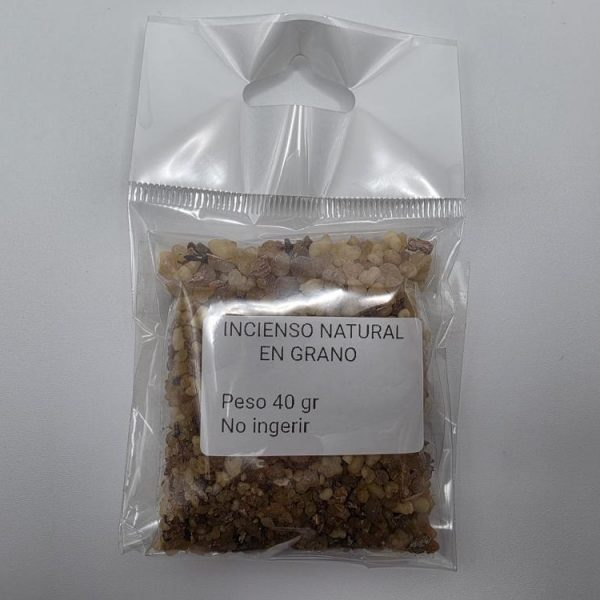 Incienso Natural en Grano 40G