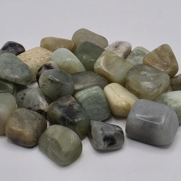 Jade Verde Canto Rodado 20mm