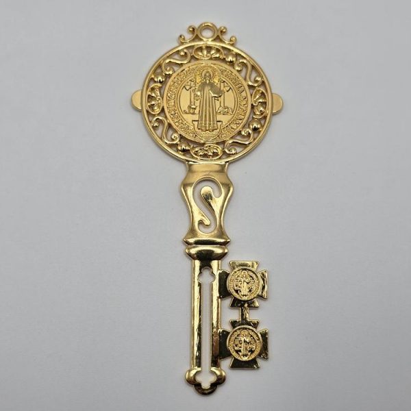 Llave San Benito Metal Dorado