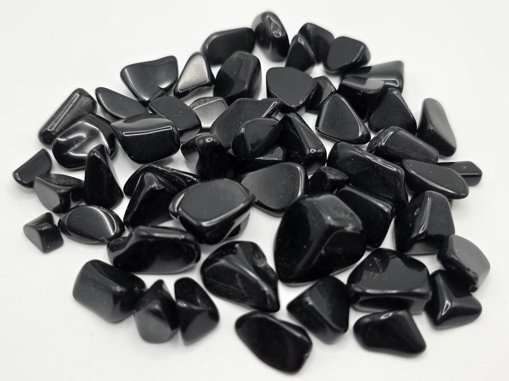 Obsidiana Negra Canto Rodado 5-15mm