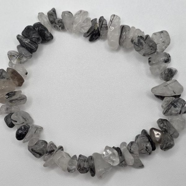 Pulsera Cuarzo Turmalinado Chip
