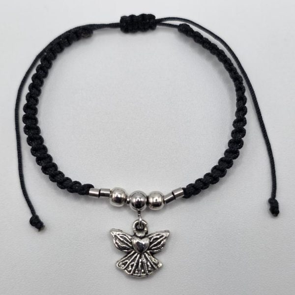 Pulsera Dije Ángel de la Guarda Corazón