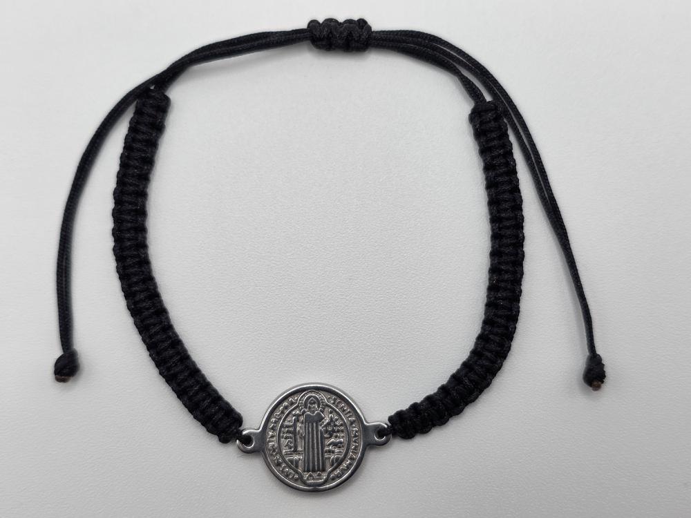 Pulsera San Benito Acero Inoxidable Ajustable
