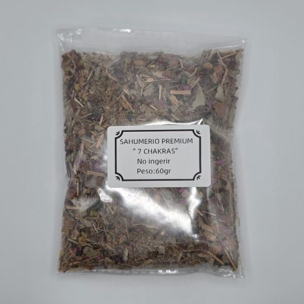Sahumerio 7 Chakras Premium 60g