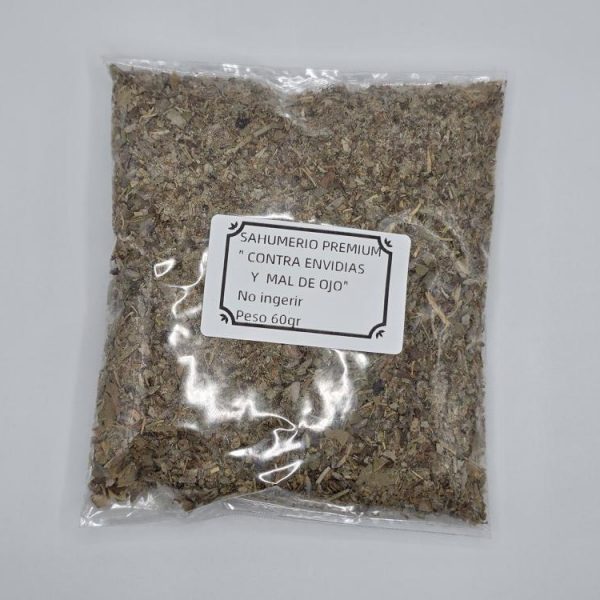 Sahumerio Contra Envidias y Mal de Ojo Premium 60g