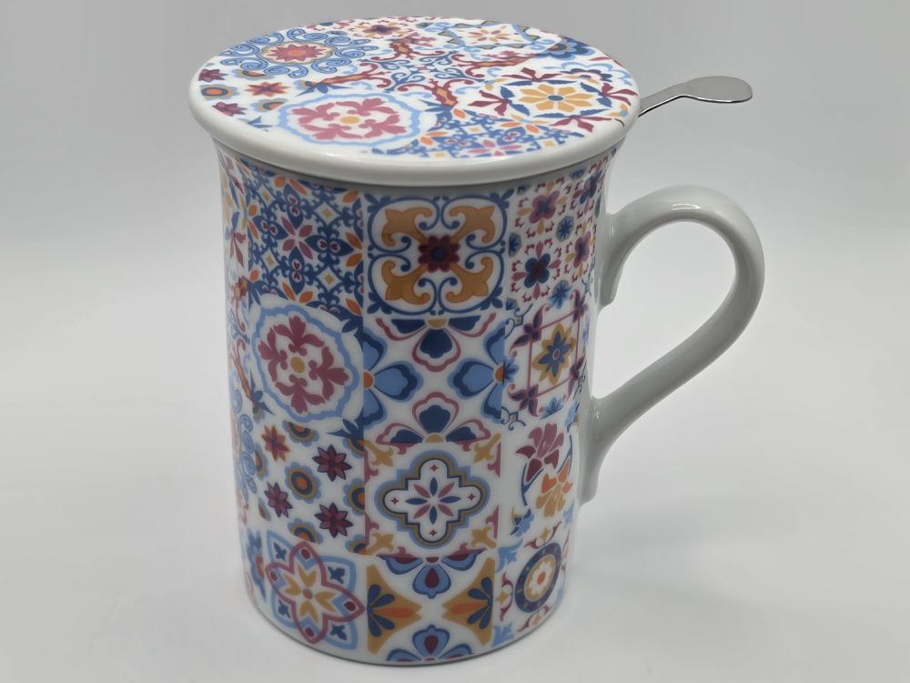 Taza de Té con Mandalas