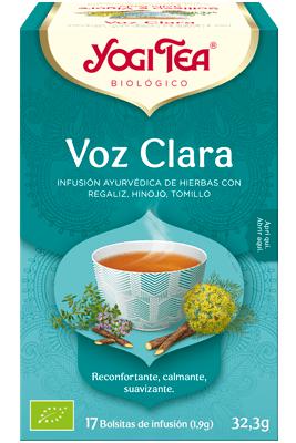 Yogi Tea Voz Clara 17 Bolsitas de Infusión