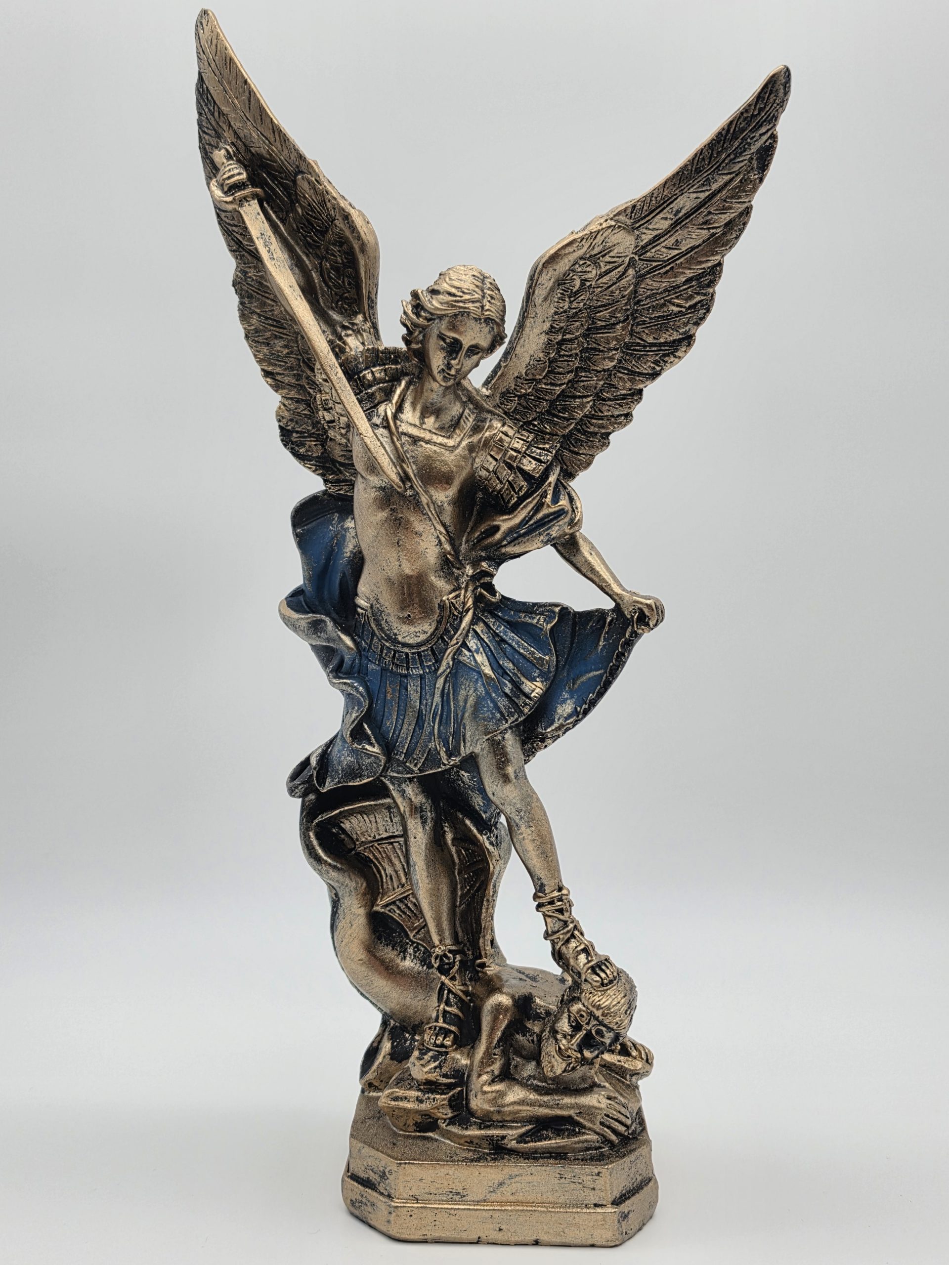 Figura Arcángel San Miguel 30x15cm