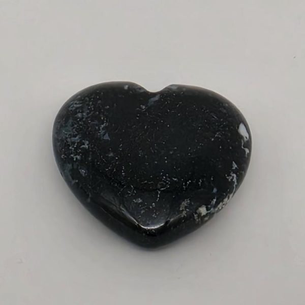 Ágata Musgosa Forma Corazón